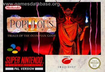 Cover Populous II - Trials of the Olympian Gods for Super Nintendo